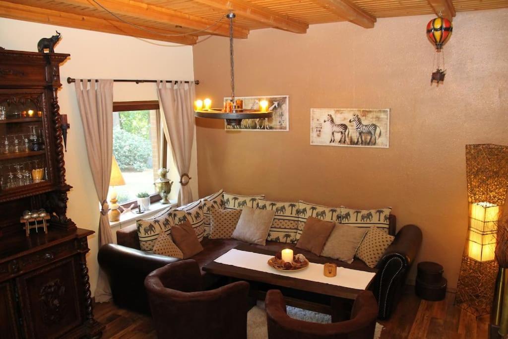 Ferienhaus Am Waldesrand Hatten المظهر الخارجي الصورة