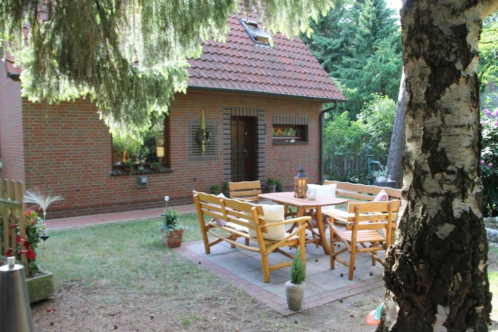 Ferienhaus Am Waldesrand Hatten المظهر الخارجي الصورة
